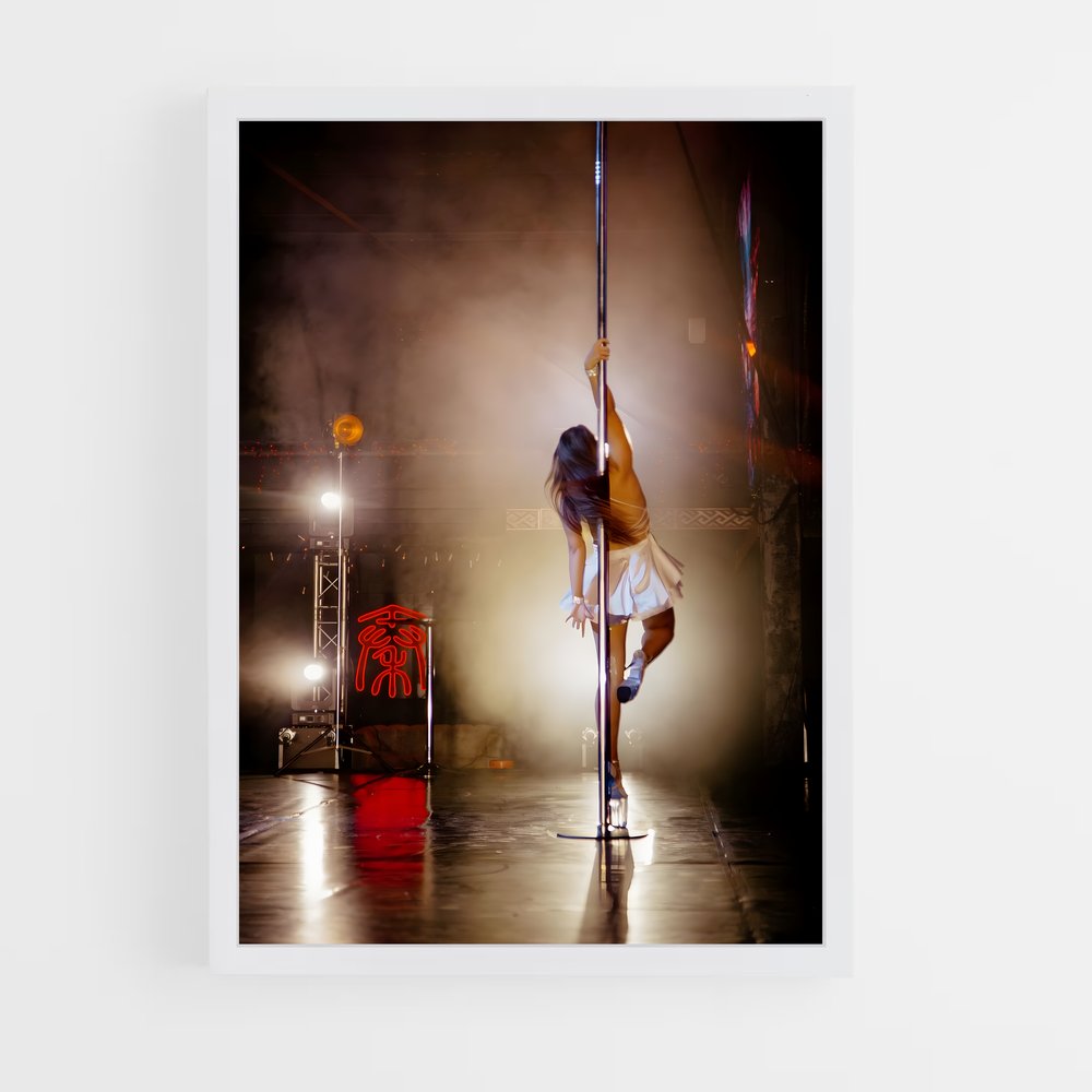 Poster Pole Dance Mystique – affiche Danse (vue 3)